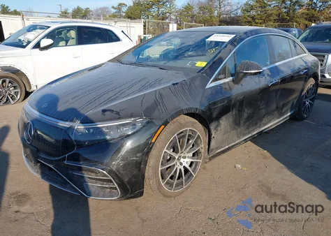 2022 Mercedes-Benz Eqs 580 4Matic из США, поврежденный, VIN W1KCG4EB3NA022026